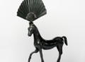 Horse with Fan, 1989, cropped